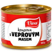 Viva Veprř. masem konzerva 180g