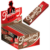 PAPÍRKY SMOKING KS BROWN+FILTRY TIPS(24)