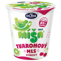 Olma Míša Tvarohový Mls Višeň 130g