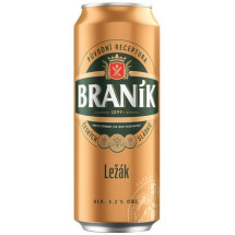 Braník 0,5L plech Ležák pivo