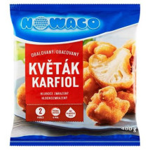 Nowaco Obalovaný květák předsmažený Nowaco 15 x 400 g