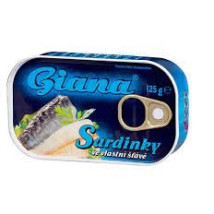 Giana Sardinky 125g - ve vlastní štávě