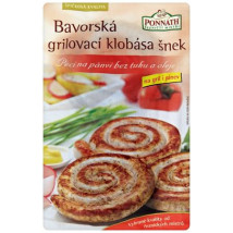 Ponnath bavor. gril. klobasa šnek 200g