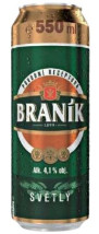 Braník 550ml +% plech 10°