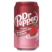 Dr.pepper USA Strawberries Cream 355ml x 12