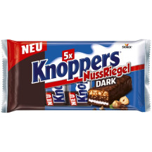 Knoppers 5x40g NussRiegel Dark