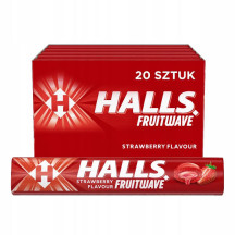 Halls fruitwave 45g Strawberry