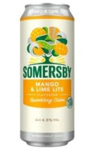 Somersby Cider plech 500ml - Mango & Limetka 4,5%alc. (24)