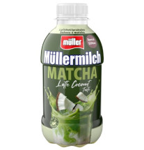 Mullermilch Matcha- Jahoda 400g