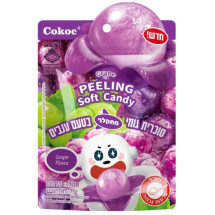 Cokoc Peeling soft candy 75g Grape