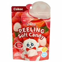 Cokoc Peeling soft candy 75g Lychee