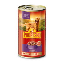 Propesko kousky 1,24kg hovězí+kuřecí pro pes