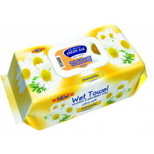 Fresh Air vlhčené ubrousky 120ks - heřmánek žlutý