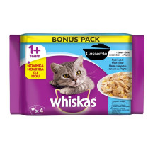 Whiskas kap 4pack x85g Rybí