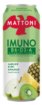 Mattoni 500ml plech - Imuno jablko + kiwi + ananas