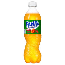 Fanta 0,5L Mango zero sugar EU