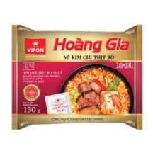 Vifon Hoang gia Mi Kim Chi thit bo 18x130g