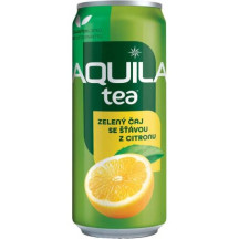 Aquila 0,33l plech čaj citron