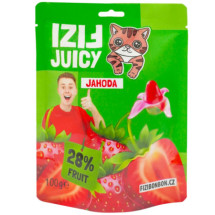 Fizi Juicy bonbon 100g Jahoda