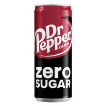 Dr.pepper EU Zero 330ml x 24 (lon cao)