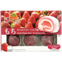 Mochi Firmly 210g - Strawberry & Milk