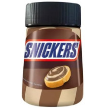 Čokoládový krém 350g Snickers - 6ks/kart