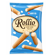 Rollio trubičky 140g Milk - 11ks/kart