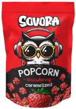 Sovora Popcorn sáček 90g Strawberry