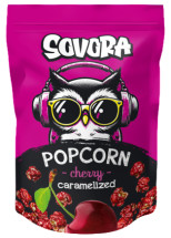 Sovora Popcorn sáček 90g Cherry