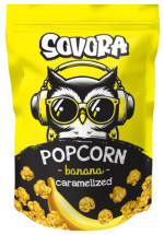 Sovora Popcorn sáček 90g Banana