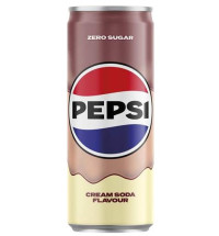 Pepsi 0,25L plech Cream Soda Zero