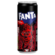 Fanta 0,33L CZ plech Crimson Cherry