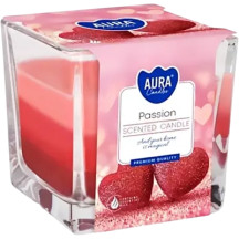 AURA 170g Svíčka Passion