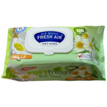 Fresh Air vlhčené ubrousky 120ks - chamomille