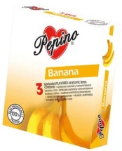 Pepino kondom 3ks Aroma banán