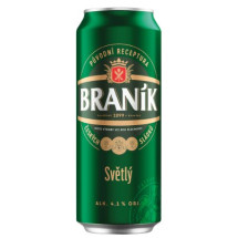 Braník 0,5L plech Světlý