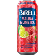 Birell 500ml plech - Malina & limetka