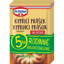 Dr.Oetker Kypřící prášek do pečiva 5x12g