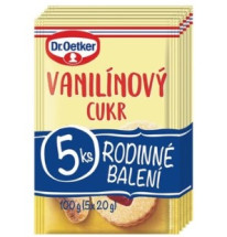 Dr.Oetker Cukr vanilínový 5x20g