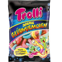 Trolli 200g saure gluhwurmchen