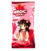 Magic Sticks 60g jahoda - 26ks/kart