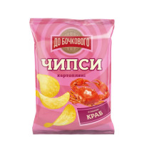 Flint Do bochkovogo Chipsy 100g Krab - 16ks/kart