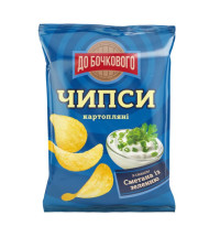 Flint Do bochkovogo Chipsy 100g Zakysané smetany a bylinek - 16ks/kart