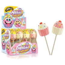 JB MALLOW CUPCAKE – lízátko marshmallow 35g x 16