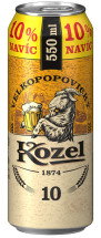 Kozel 550ml plech +% světlý