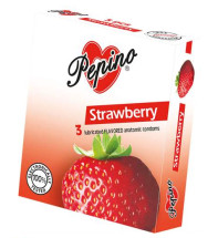 Pepino Kondom 3ks Aroma Jahoda