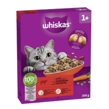 Whiskas gran 300g Hovězí - 6ks/kart