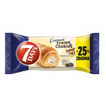 7Days Croissant 110g Double Vanilla + Cookie