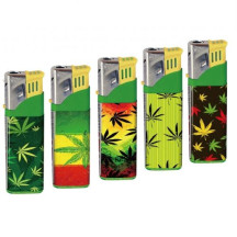 Zapalovač - AIT Turbo 50ks Cannabis (6211)