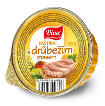 Viva paštika s drůbežím masem 120g x 16